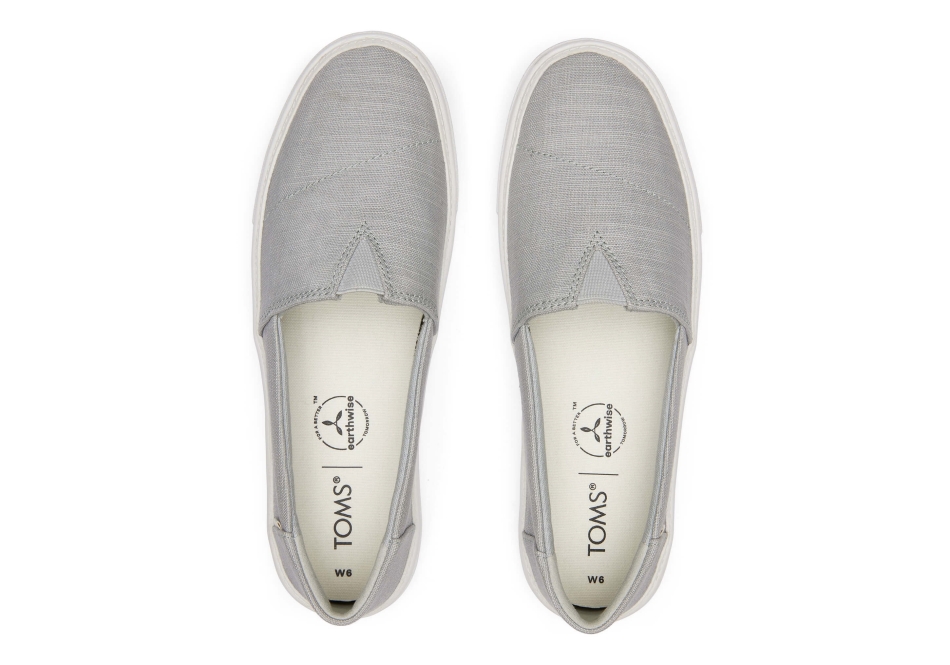 Toms Parker Slip On Mid Grey