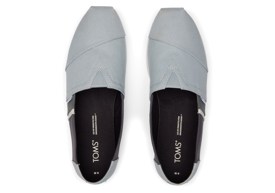 Toms Alpargata Colorblock Stone Grey