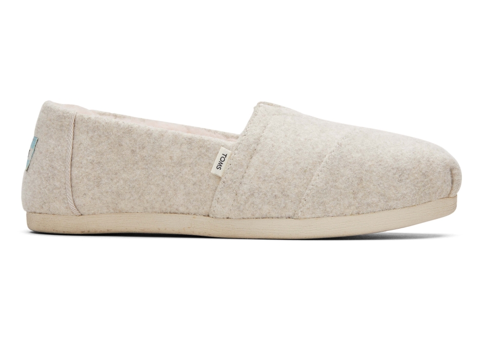 Toms Alpargata Felt Natural