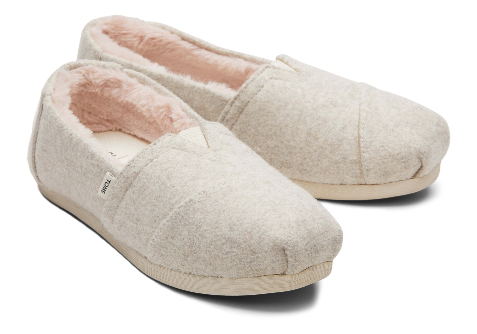 Toms Alpargata Felt Natural