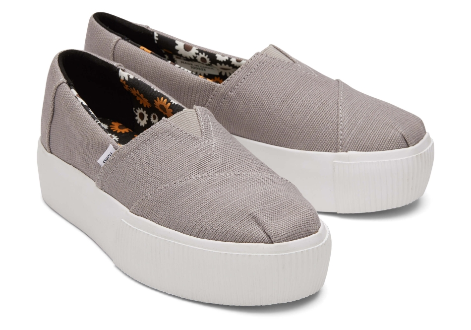 Toms Alpargata Boardwalk Slip On Morning Dove