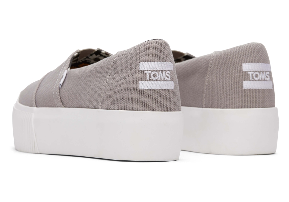 Toms Alpargata Boardwalk Slip On Morning Dove