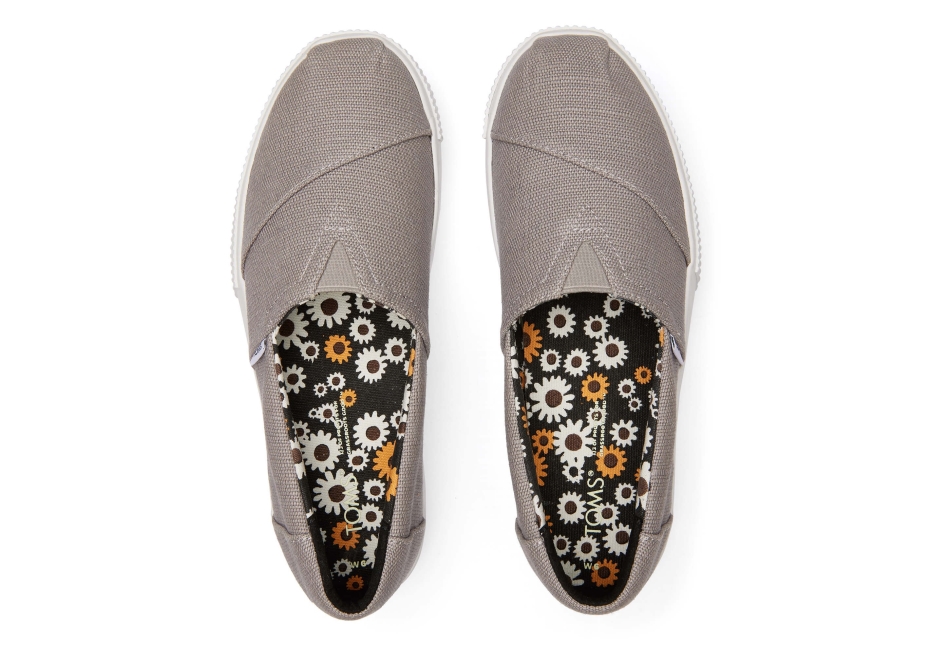Toms Alpargata Boardwalk Slip On Morning Dove