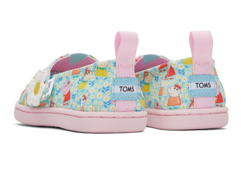 Toms Toms X Peppa Pig Tiny Alpargata Light Jade