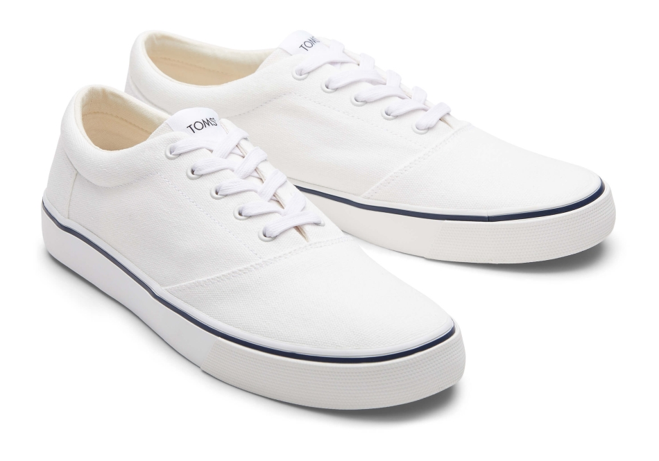 Toms Fenix White Canvas