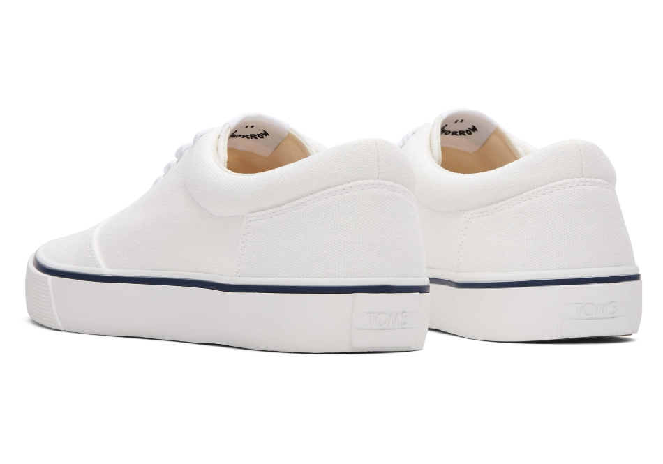 Toms Fenix White Canvas