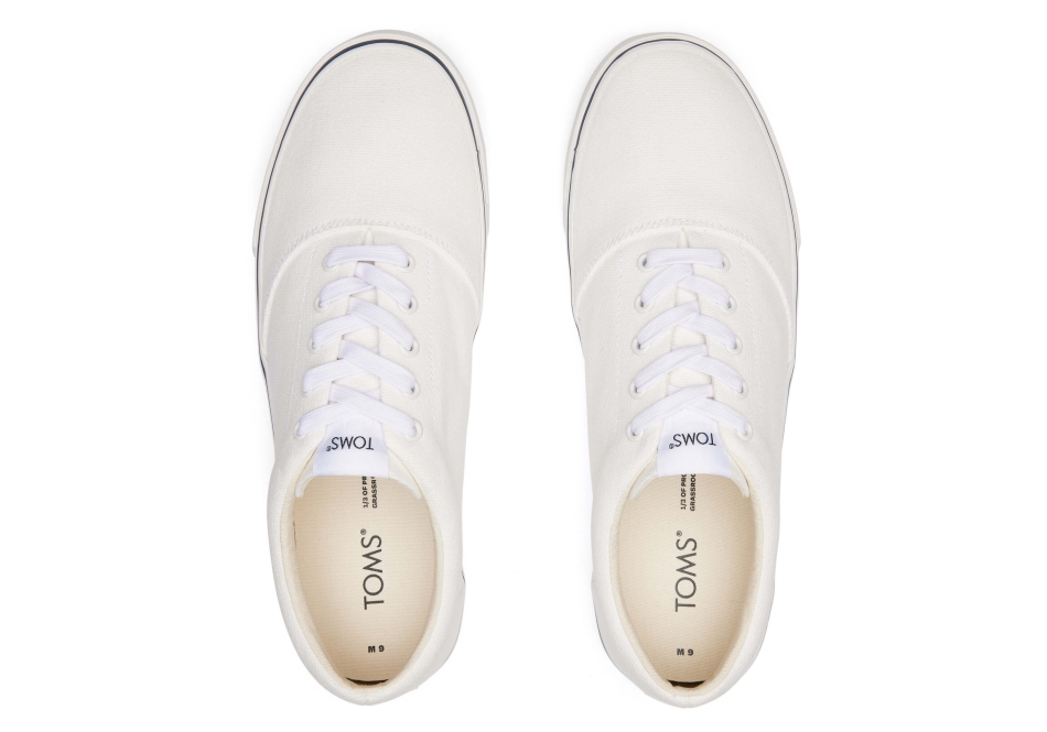 Toms Fenix White Canvas