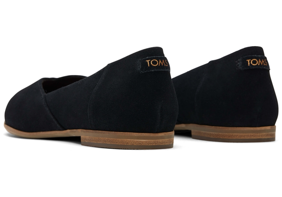 Toms Jutti Neat Flat True Black