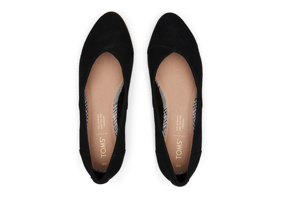 Toms Jutti Neat Flat True Black