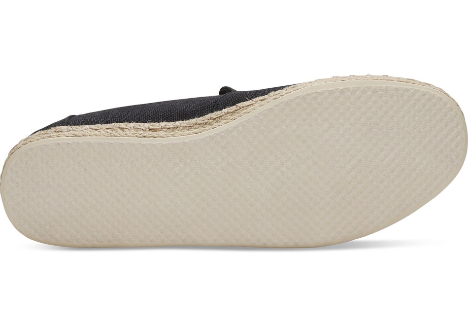 Toms Espadrille Alpargata Black Washed