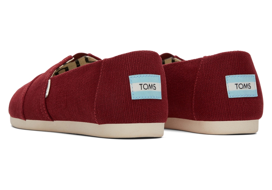 Toms Alpargata Heritage Canvas Black Cherry