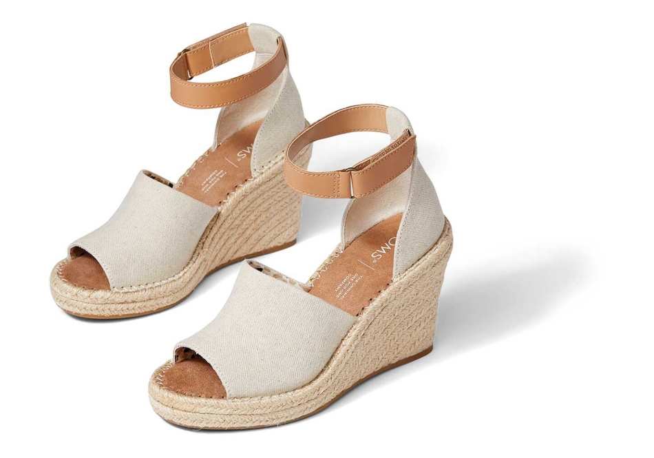 Toms Marisol Wedge Heel Natural