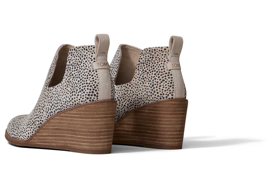 Toms Kallie Wedge Bootie Macadamia