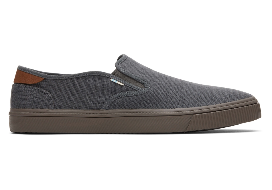 Toms Baja Slip On Smoky Graphite