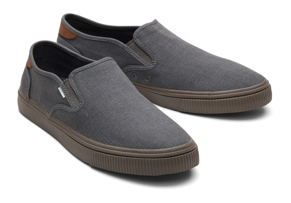 Toms Baja Slip On Smoky Graphite