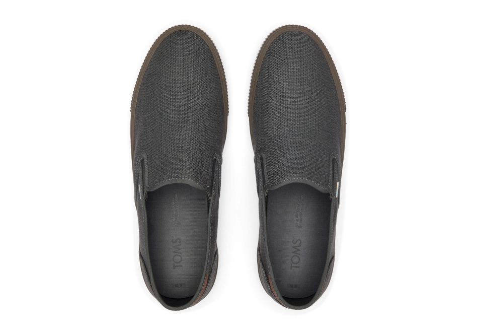 Toms Baja Slip On Smoky Graphite
