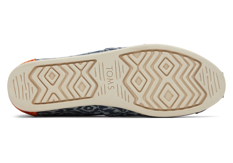 Toms Alpargata Ikat Diamonds Ikat Navy