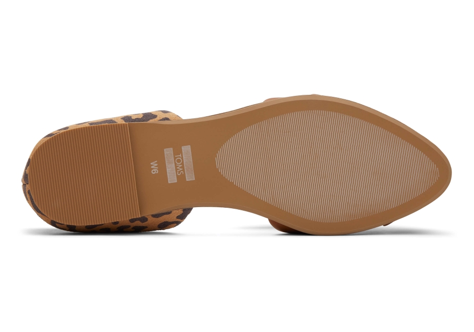 Toms Jutti D\'Orsay Flat Tan
