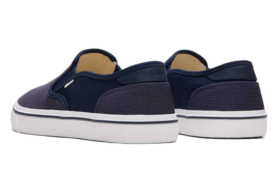 Toms Baja Slip On Deep Navy