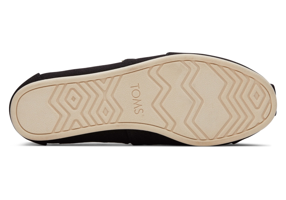Toms Alpargata Recycled Cotton Canvas Black