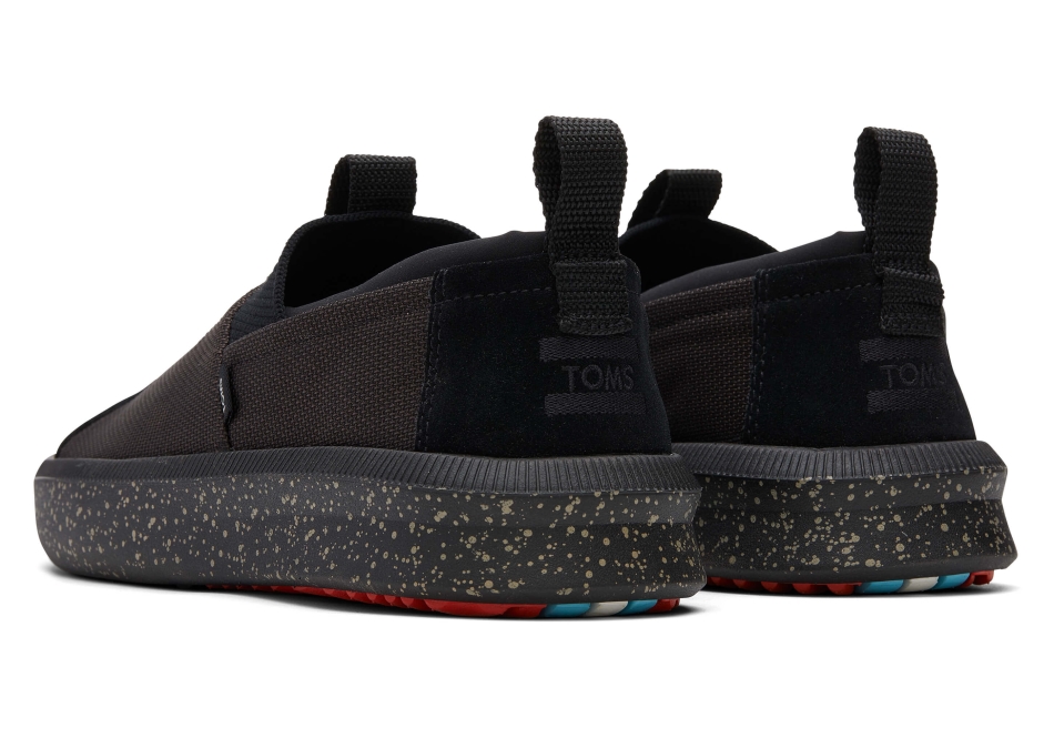 Toms Alpargata Rover Water Resistant Black