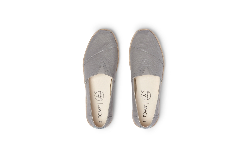 Toms Espadrille Alpargata Drizzle Grey