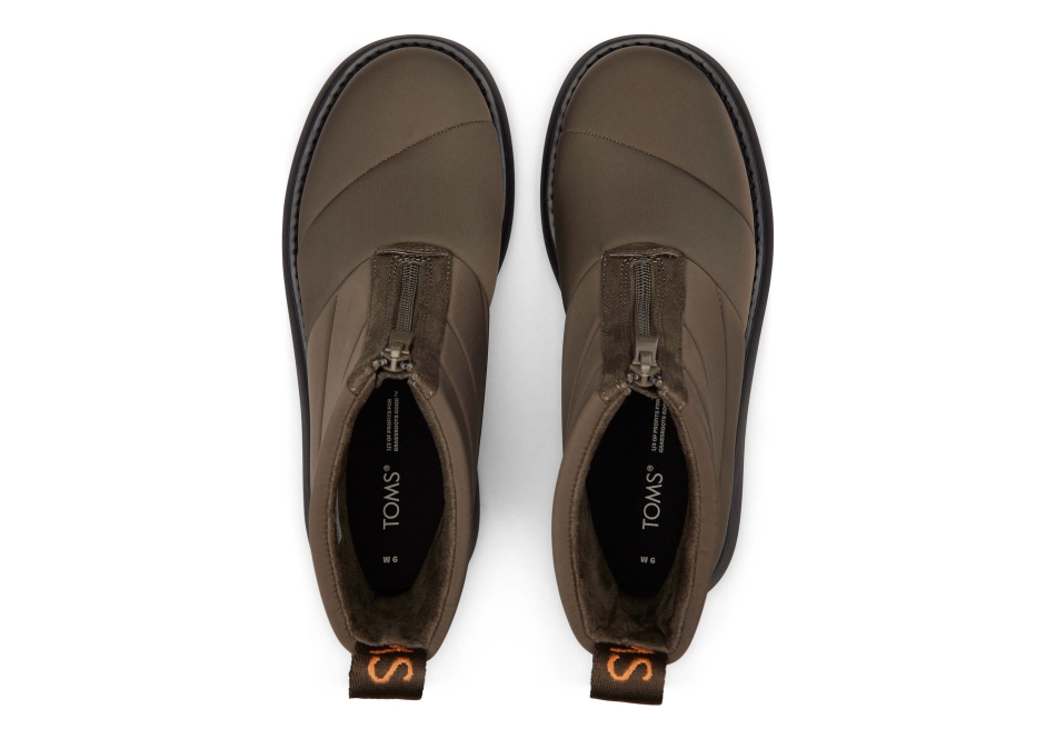 Toms Repreve Mallow Puffer Puffer Olive