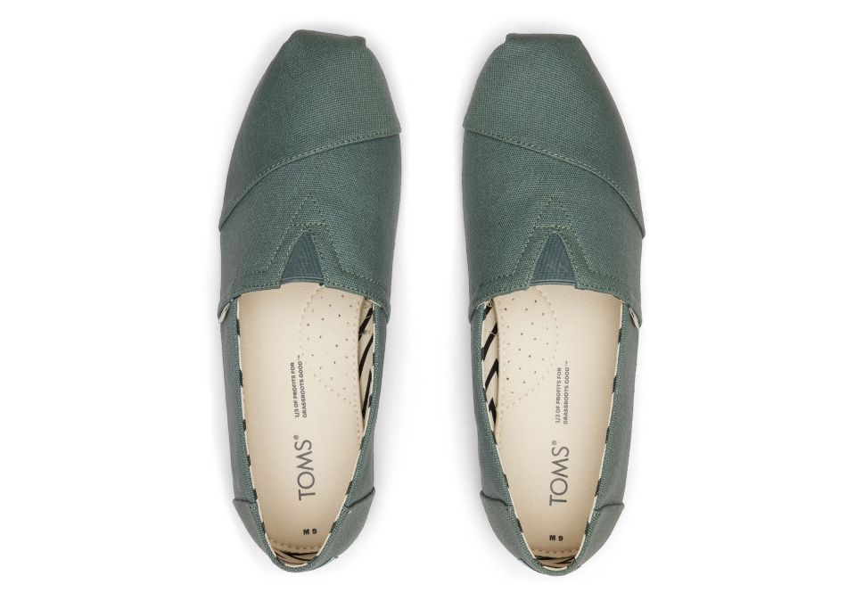 Toms Alpargata Heritage Canvas Bonsai Green