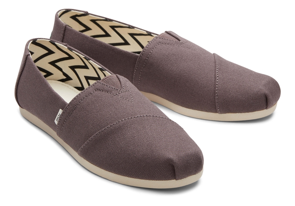 Toms Alpargata Recycled Cotton Canvas Ash