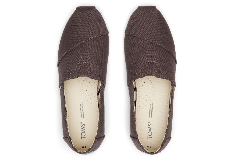 Toms Alpargata Recycled Cotton Canvas Ash
