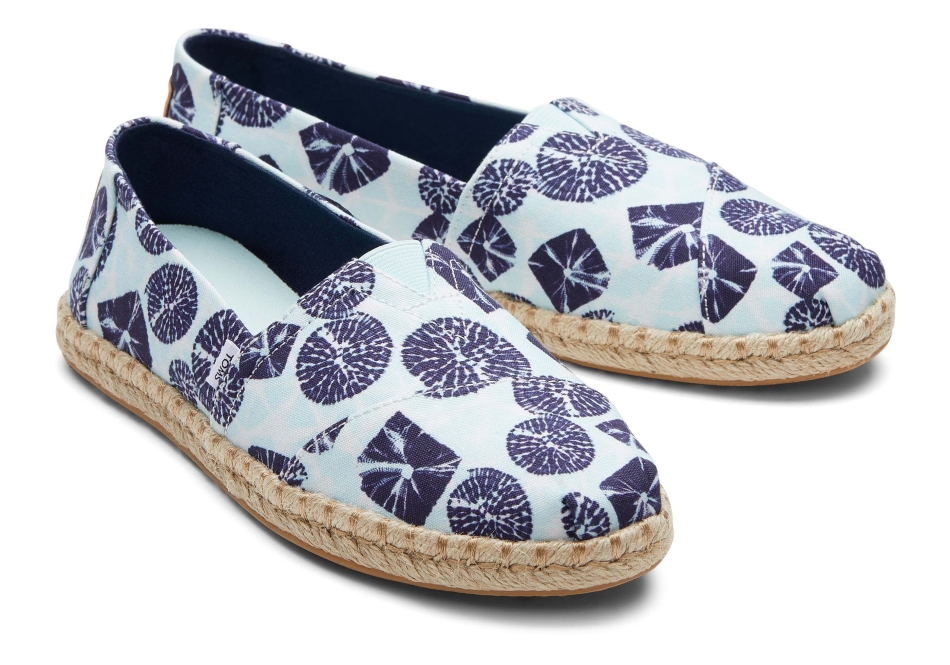 Toms Alpargata Rope Espadrille Soft Blue