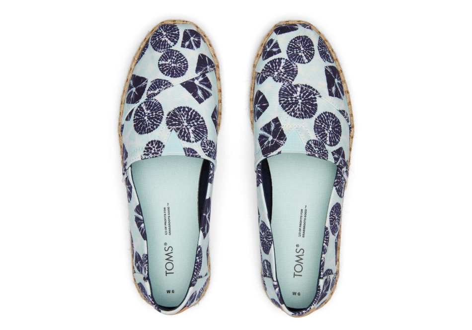 Toms Alpargata Rope Espadrille Soft Blue