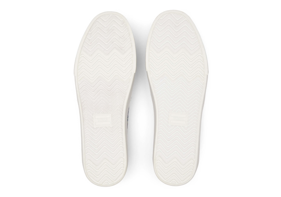 Toms Alpargata Cupsole Slip On Navy Floral