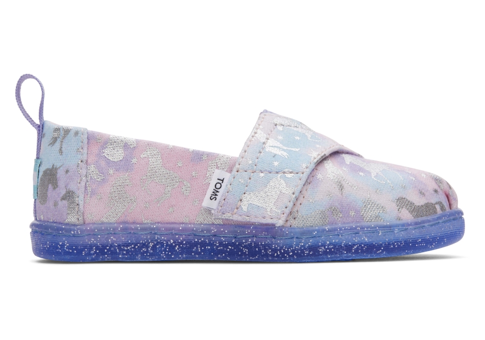 Toms Unicorn Alpargata Tie Dye Foil