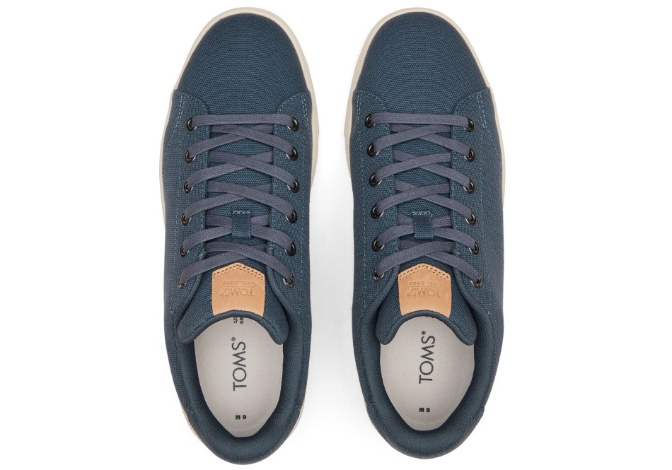 Toms Trvl Lite Trainers Dark Slate Canvas