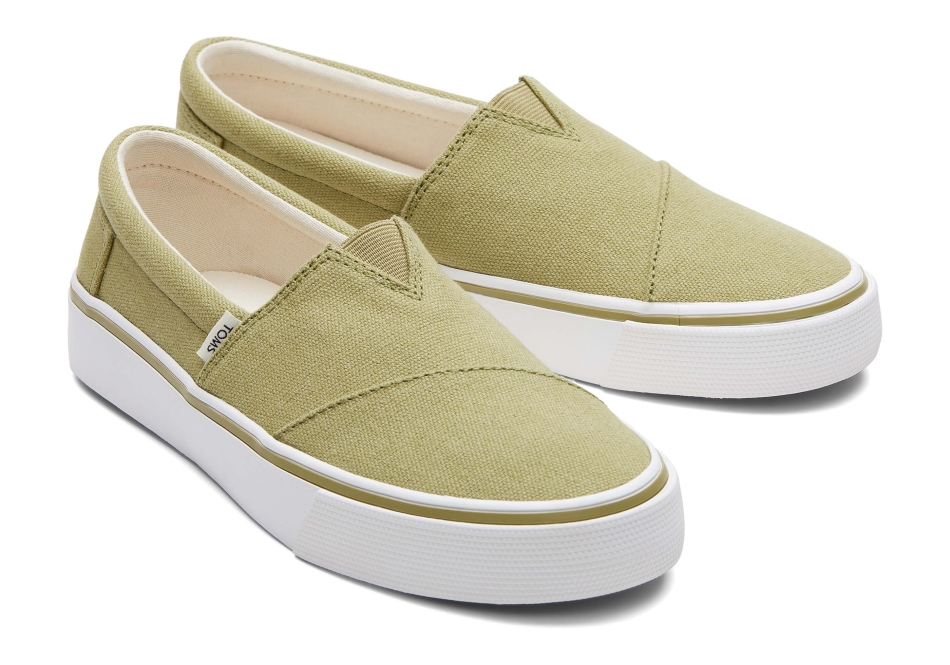 Toms Fenix Slip On Cedar Green