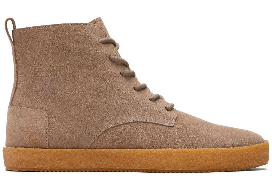 Toms Teton Boot Taupe Grey