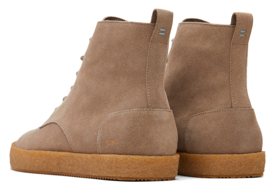 Toms Teton Boot Taupe Grey