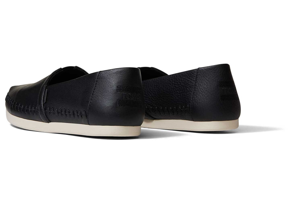 Toms Alpargata Leather Black