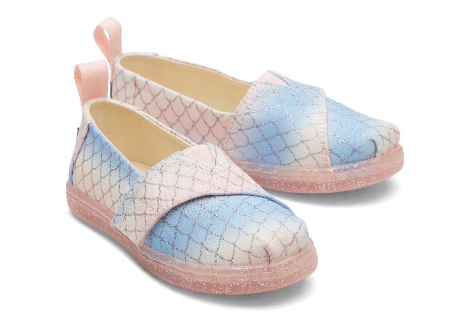 Toms Mermaid Alpargata Pink Multi