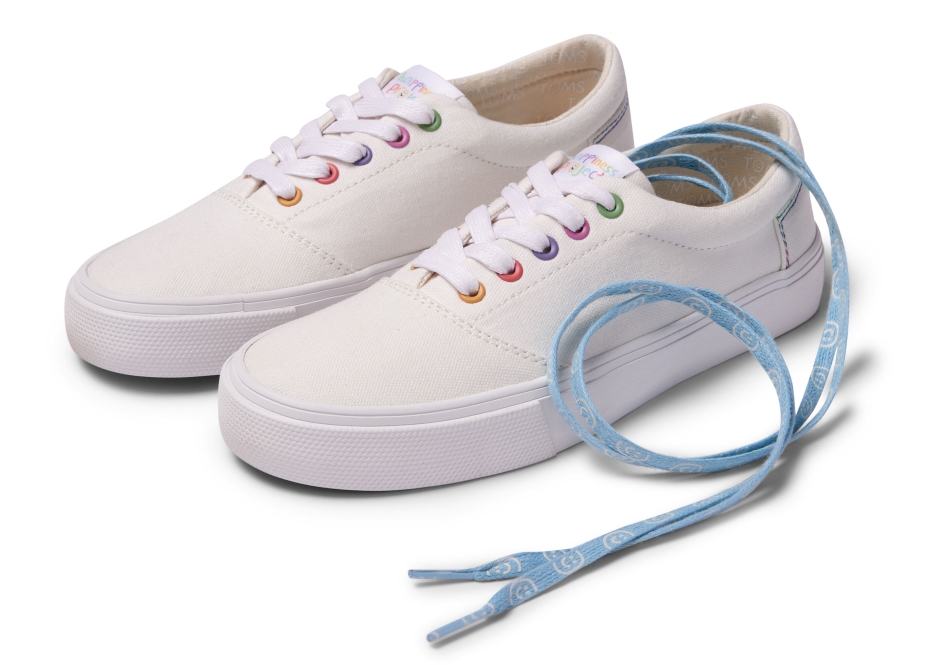 Toms Toms X Happiness Project Fenix White Lace