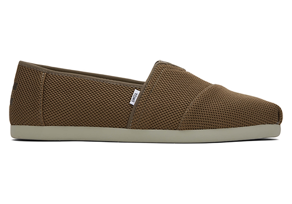 Toms Alpargata Repreve Knit Dark Olive