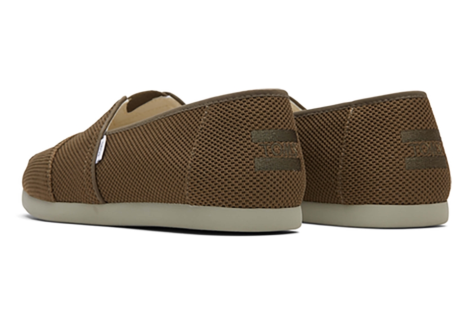 Toms Alpargata Repreve Knit Dark Olive