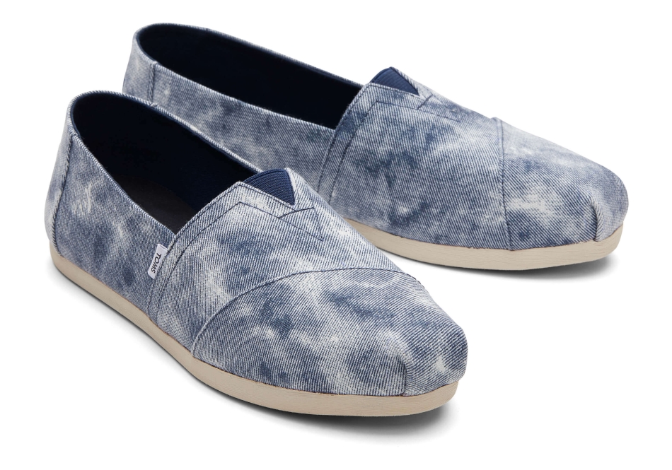 Toms Alpargata Repreve Washed Navy