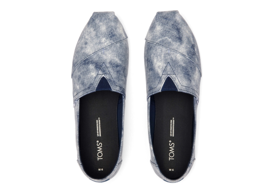Toms Alpargata Repreve Washed Navy