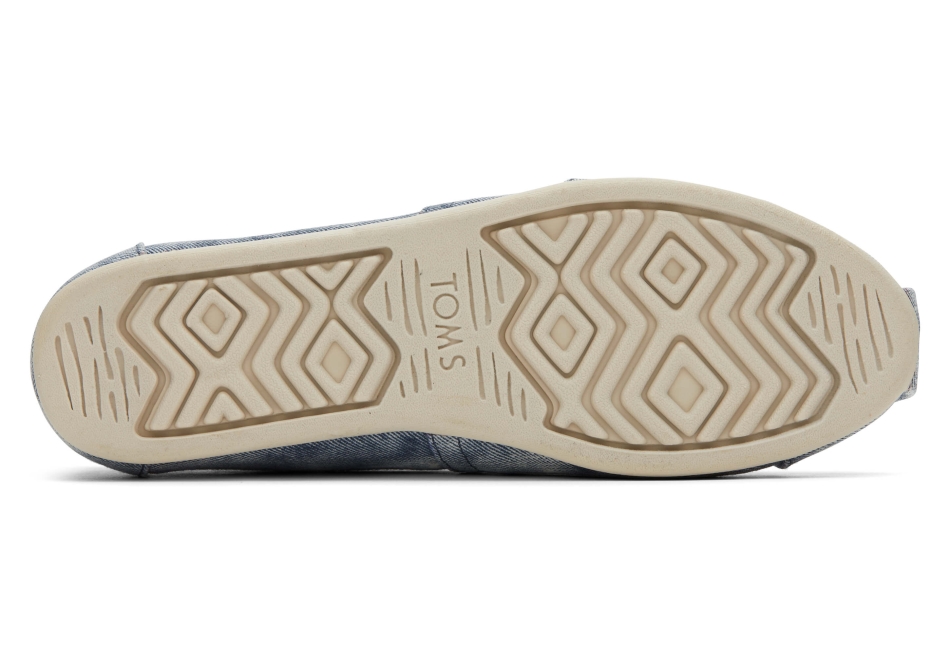 Toms Alpargata Repreve Washed Navy