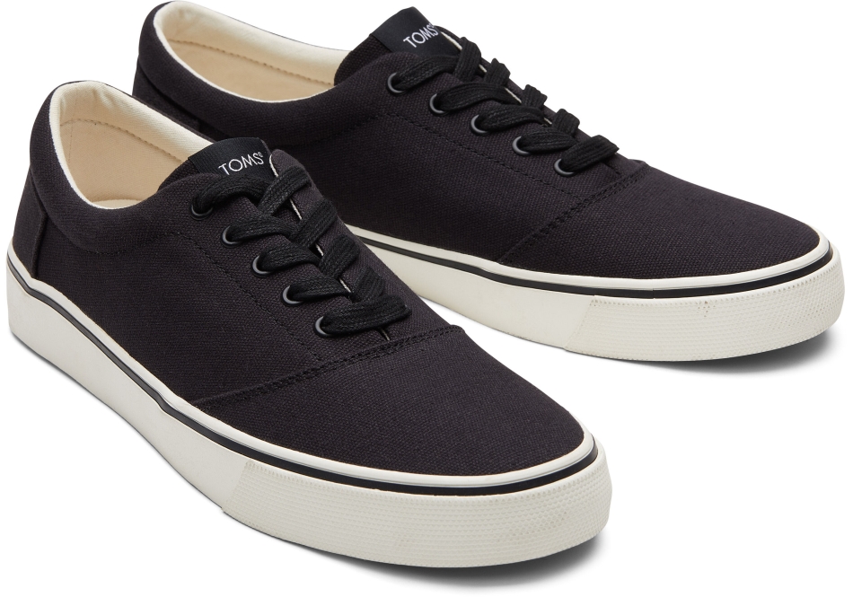 Toms Fenix Black Canvas