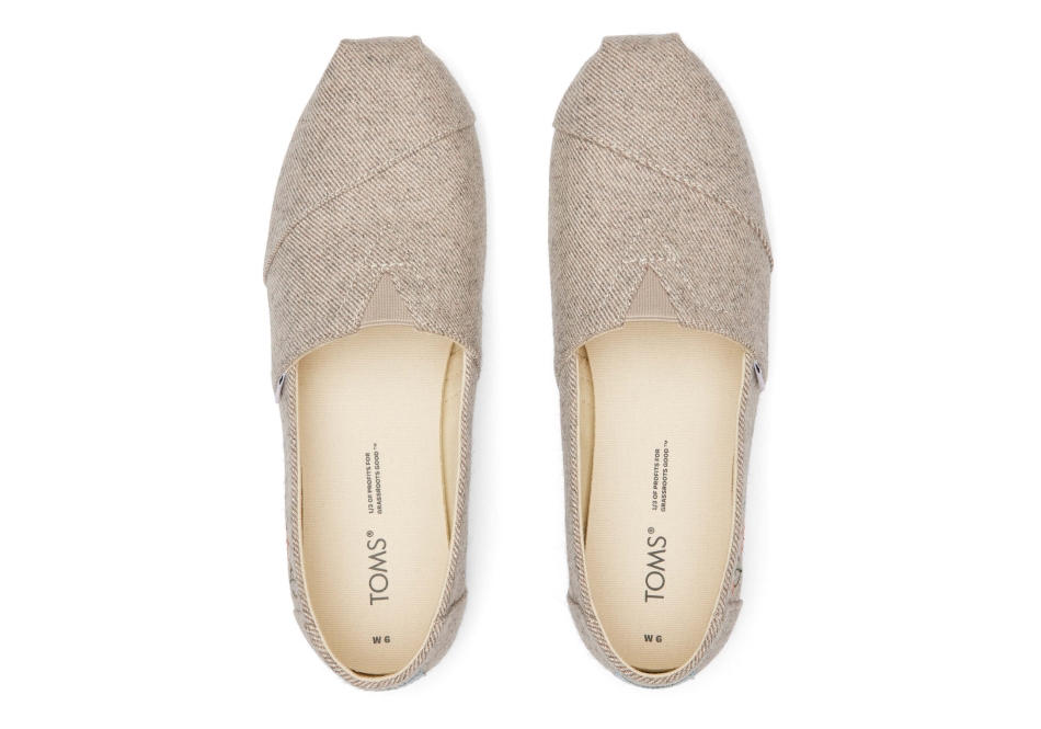 Toms Alpargata Fox Natural Twill