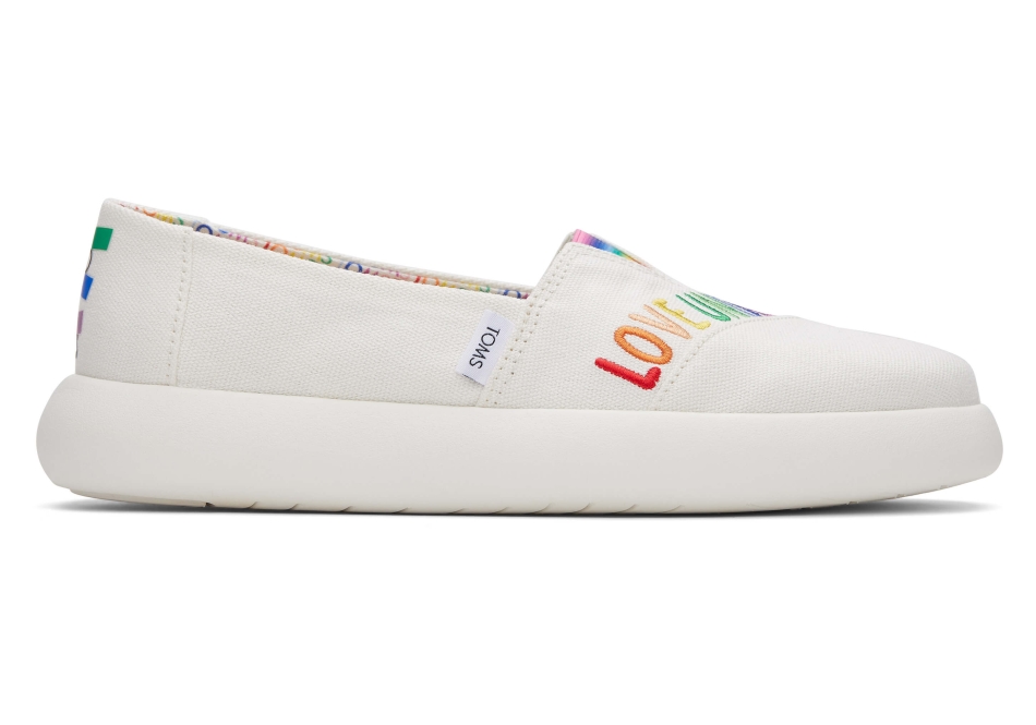 Toms Unity Pride Mallow Rainbow Embroidery