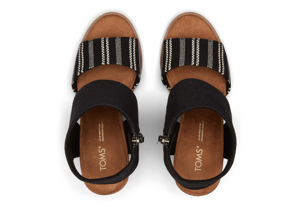 Toms Diana Wedge Sandal Raspberry